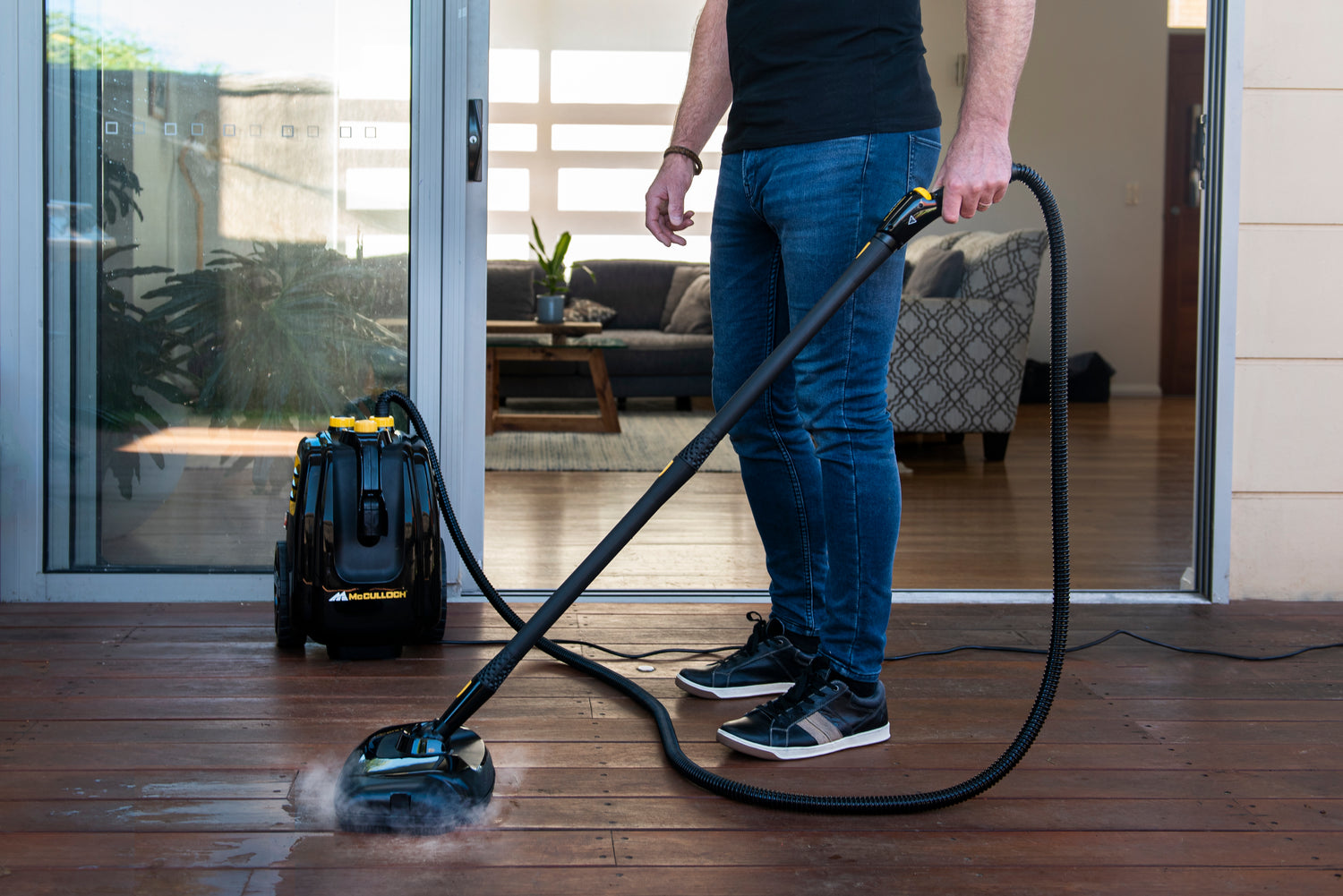 How To Steam Clean Your Patio McCulloch Steam Australia