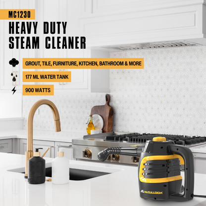 McCulloch MC1230 Handheld Steam Cleaner