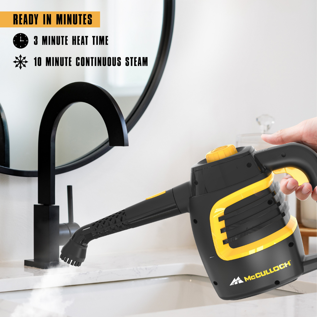 McCulloch MC1230 Handheld Steam Cleaner