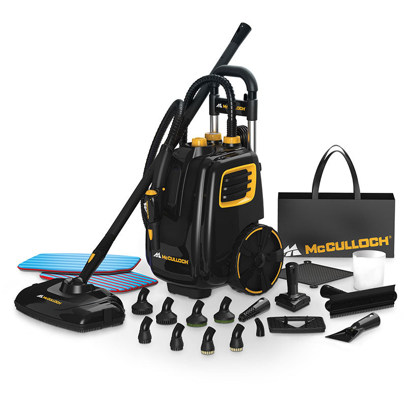 McCulloch MC1385 Deluxe Canister Steam Cleaner