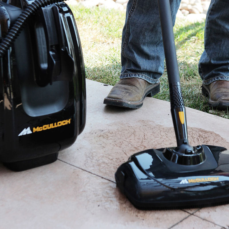 McCulloch MC1385 Deluxe Canister Steam Cleaner – McCulloch Steam Australia